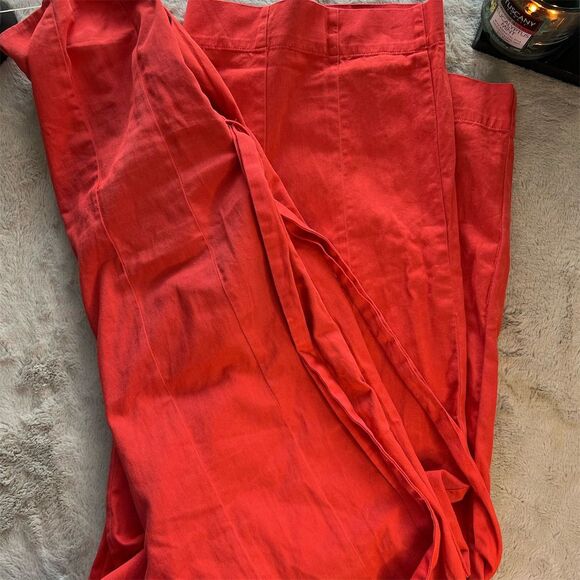 Free People Women's Orange Sleeveless Jumpsuit Size L Standard  Casual, … - Picture 10 of 10